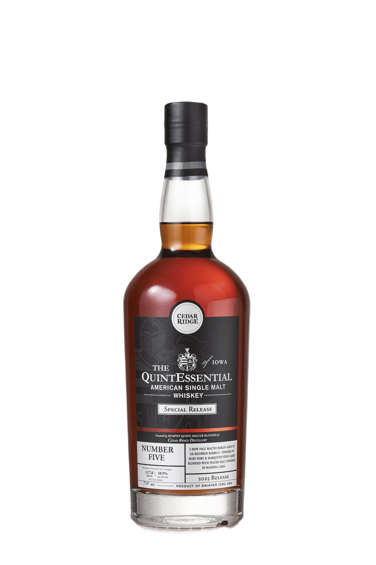 Cedar Ridge The Quintessential Special Release Number Five Cask Strength